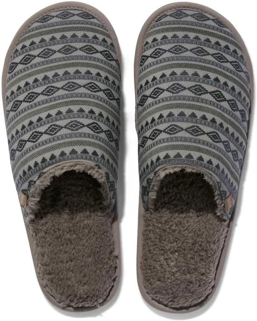 Feelgoodz Men’s Meridian Mule Faux Sherpa Indoor/Outdoor Slipper