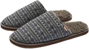 Feelgoodz Men’s Meridian Mule Faux Sherpa Indoor/Outdoor Slipper