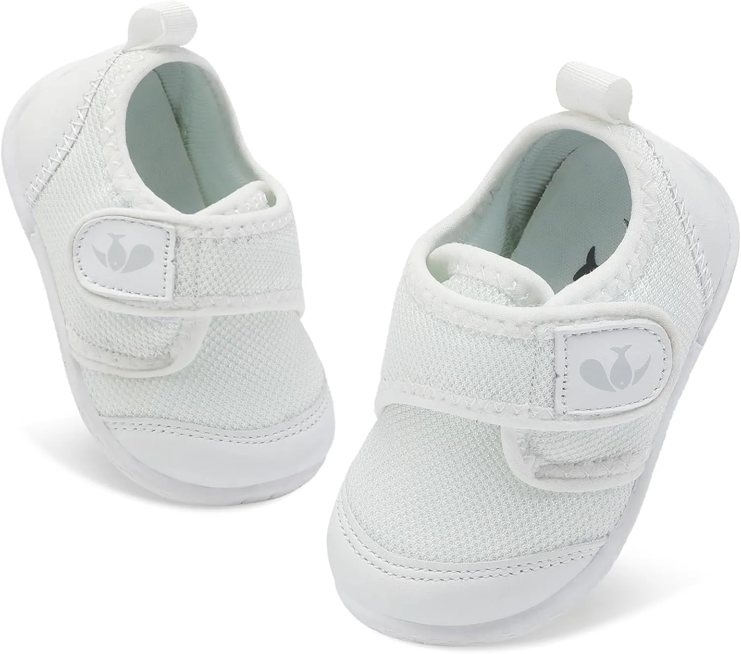 FEETCITY Baby First Walking Shoes Boys Girls Infant Sneakers Crib Shoes Breathable Lightweight Slip On Shoes