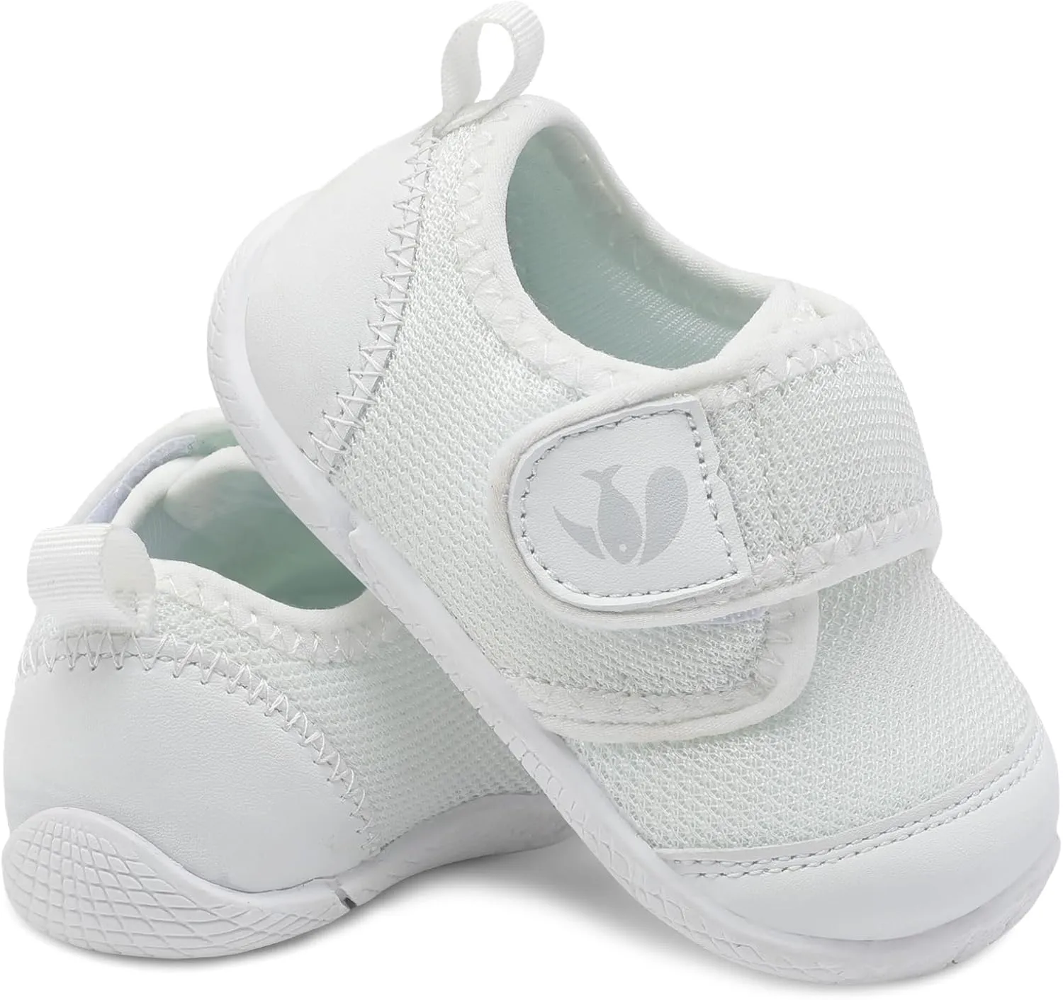 FEETCITY Baby First Walking Shoes Boys Girls Infant Sneakers Crib Shoes Breathable Lightweight Slip On Shoes