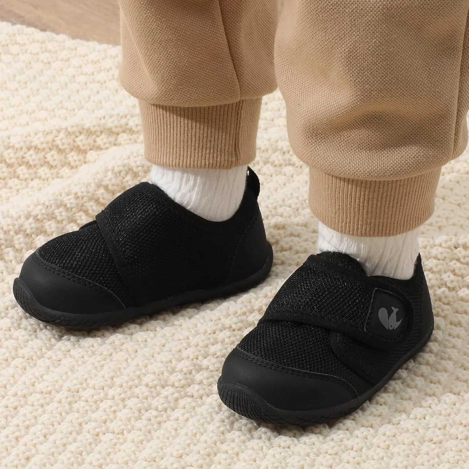 FEETCITY Toddler Shoes Girls Boys Barefoot Shoes Toddler Walking Shoes Kids Slip On Sneakers Breathable Tennis Shoes