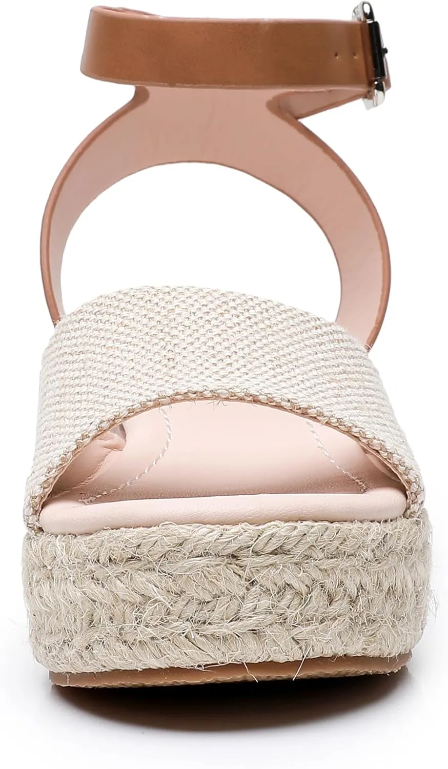 Felabo Girls' Flatform Espadrille Sandals – Open-Toe, Adjustable Ankle Strap, Casual Summer Shoes (Little Kid/Big Kid)