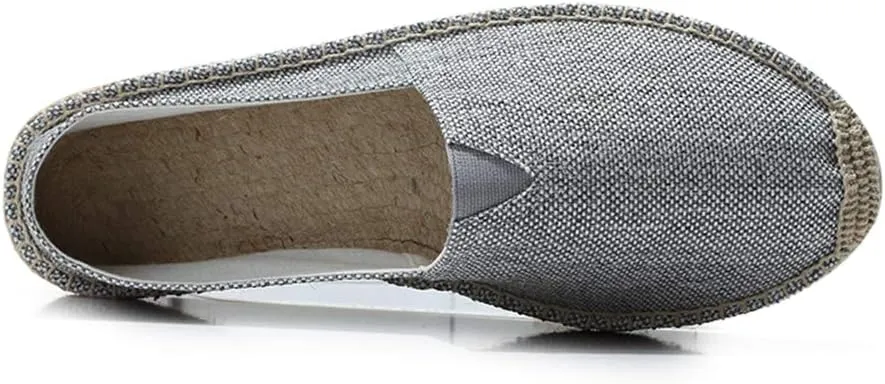 fereshte Mens Alpargata Espadrilles for Women Breathable Slip On Flats Shoes