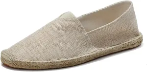 fereshte Mens Alpargata Espadrilles for Women Breathable Slip On Flats Shoes
