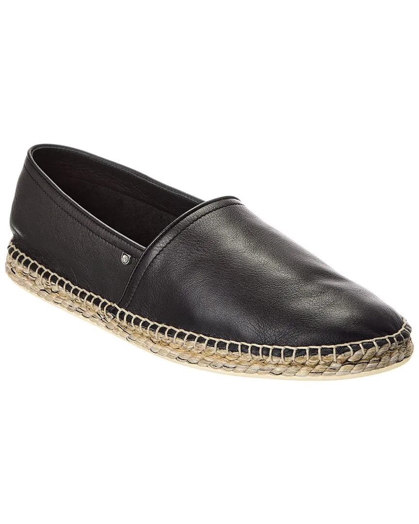 Ferragamo Leather Espadrille