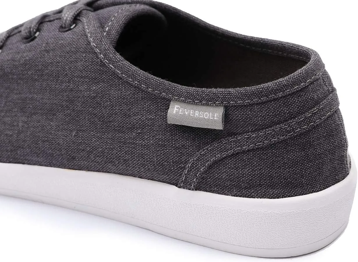 FEVERSOLE Comfort Women's Slip-On Lightweight Walking Shoes Casual Outfits Canvas Breathable Soft Loafers