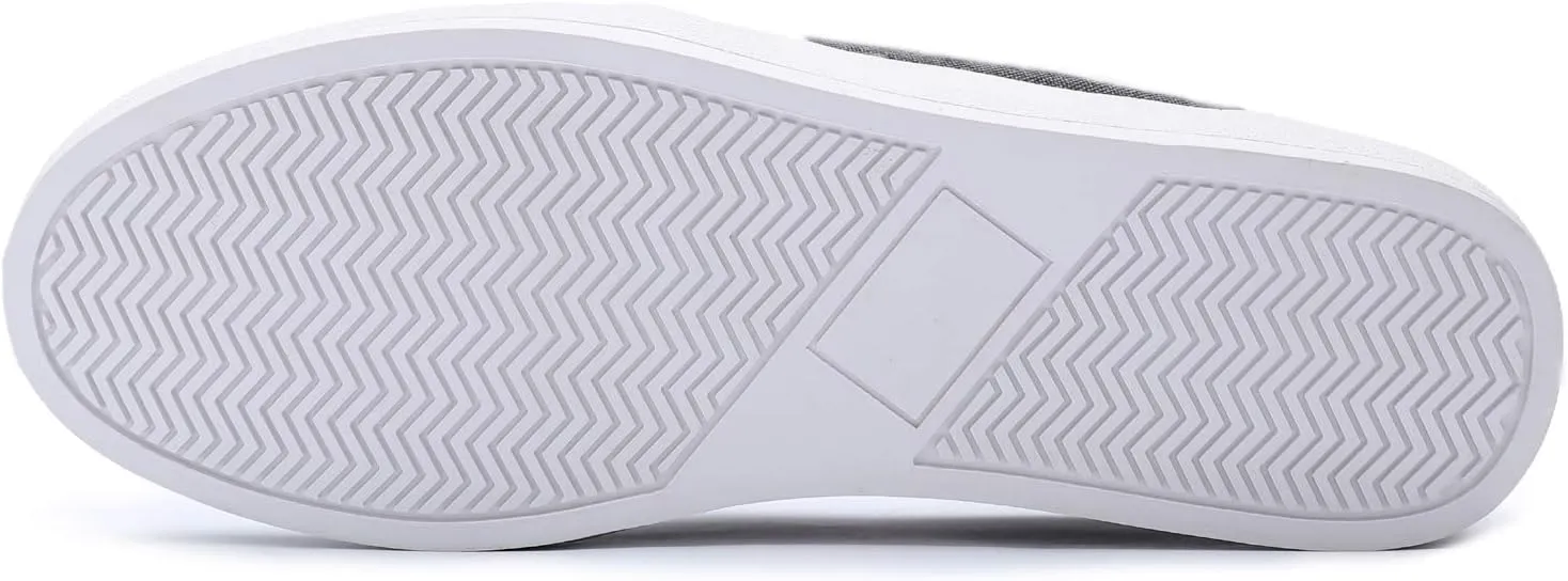 FEVERSOLE Comfort Women's Slip-On Lightweight Walking Shoes Casual Outfits Canvas Breathable Soft Loafers