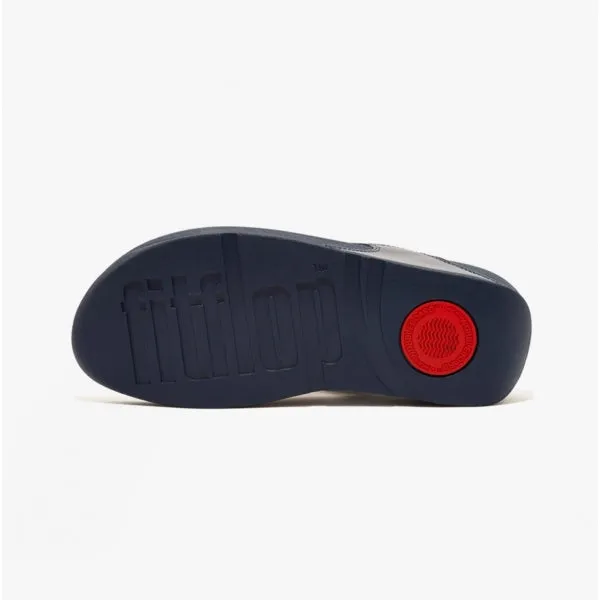 FitFlop LULU GLITZ Womens Toe-Post Sandals Midnight Navy
