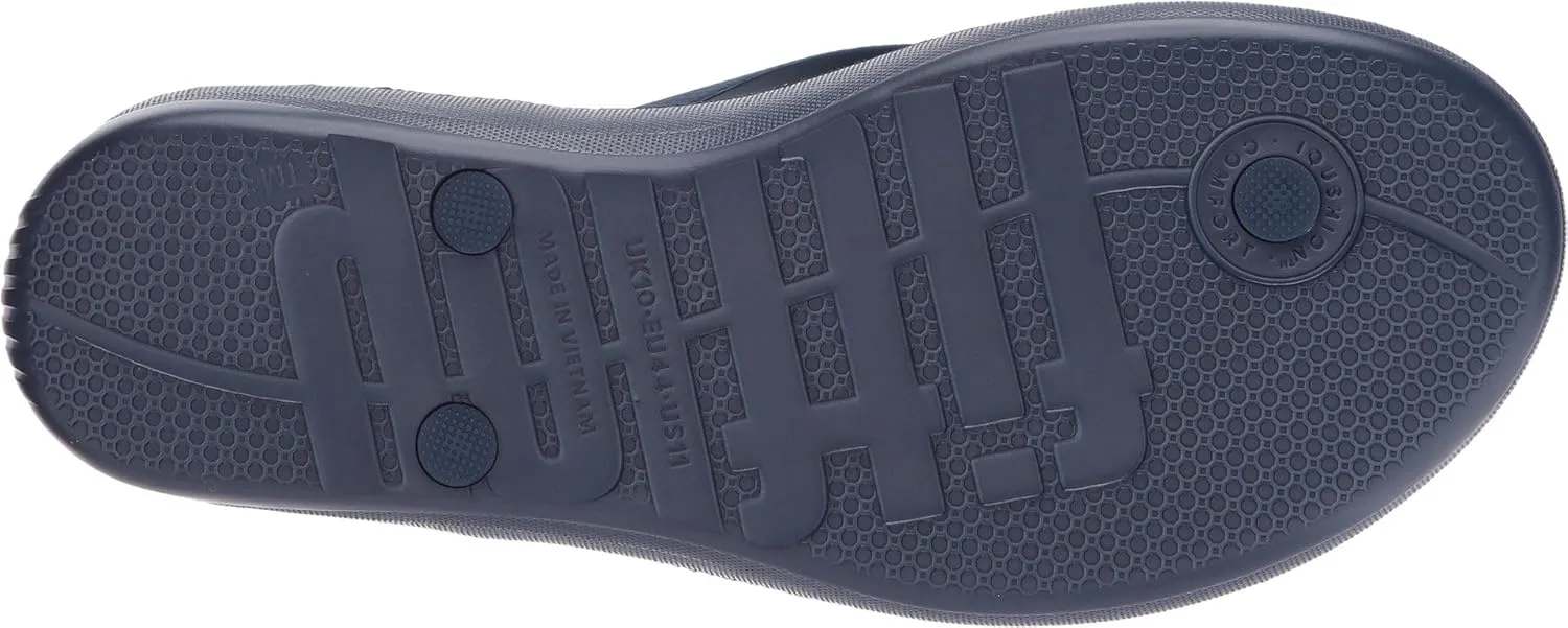 FitFlop Men's Iqushion Ergonomic Flip-Flops, Women US 16