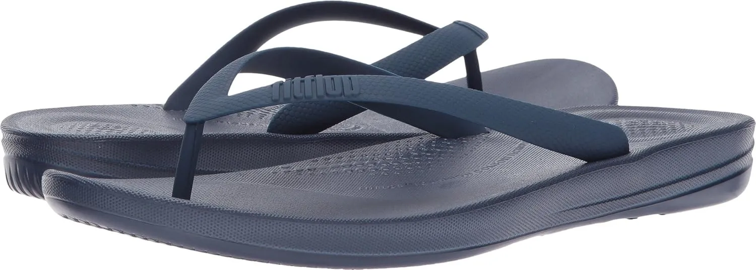 FitFlop Men's Iqushion Ergonomic Flip-Flops, Women US 16