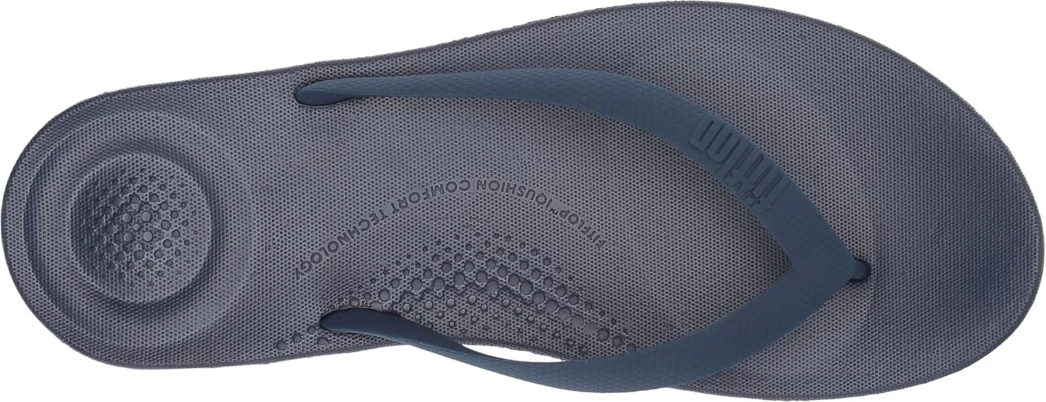 FitFlop Men's Iqushion Ergonomic Flip-Flops, Women US 16