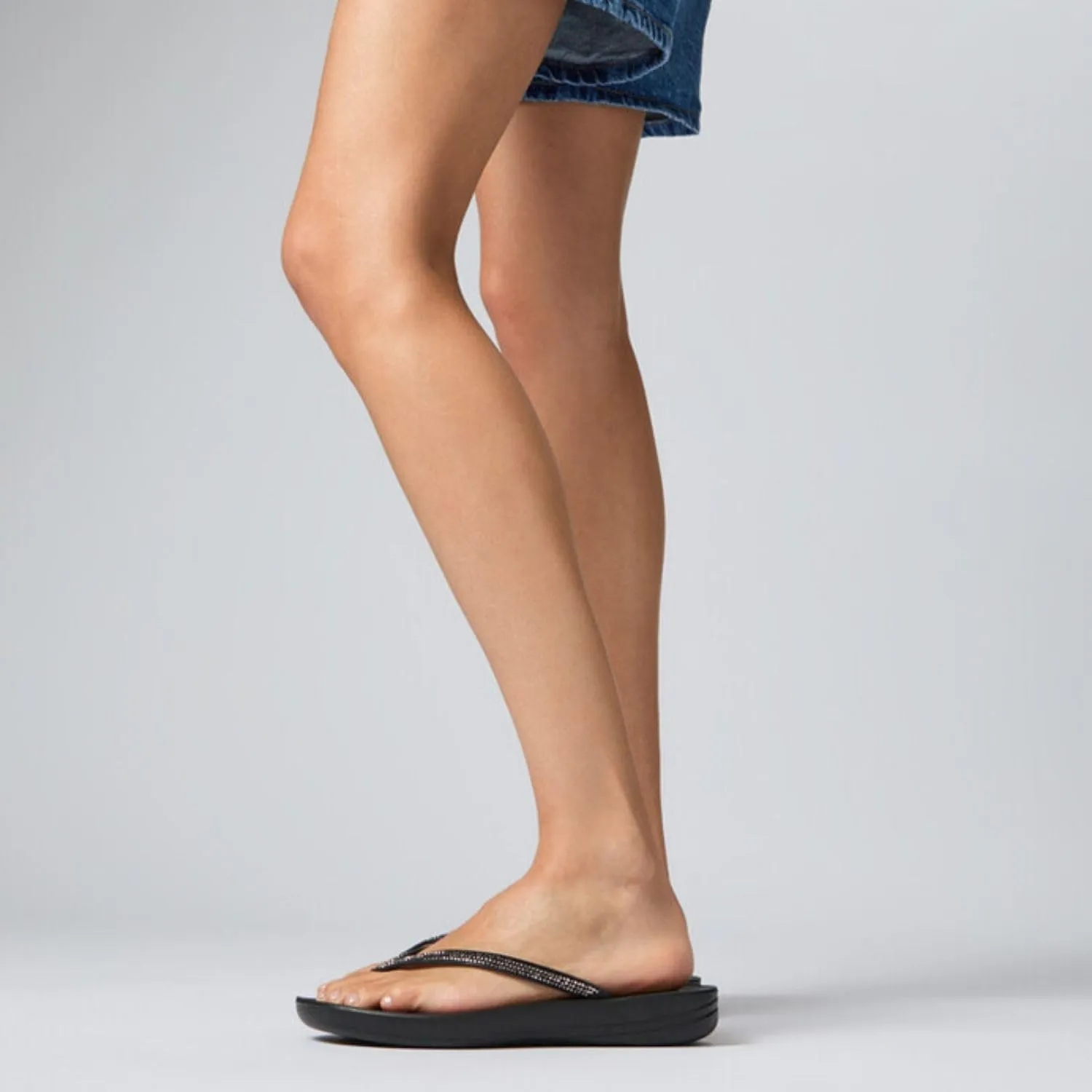 FitFlop Women's Iqushion Sparkle Flip-Flops