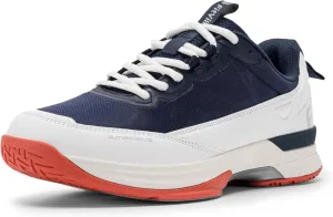 FitVille Wide Tennis Shoes for Men Pickleball Shoes Lightweight Breathable All Court Athletic Shoes with Arch Support & Wide Toe Box