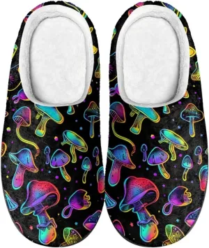 Flashideas Slippers for Women Men Soft Fluffy Warm Home Non-Slip Couple Style Casual Slippers