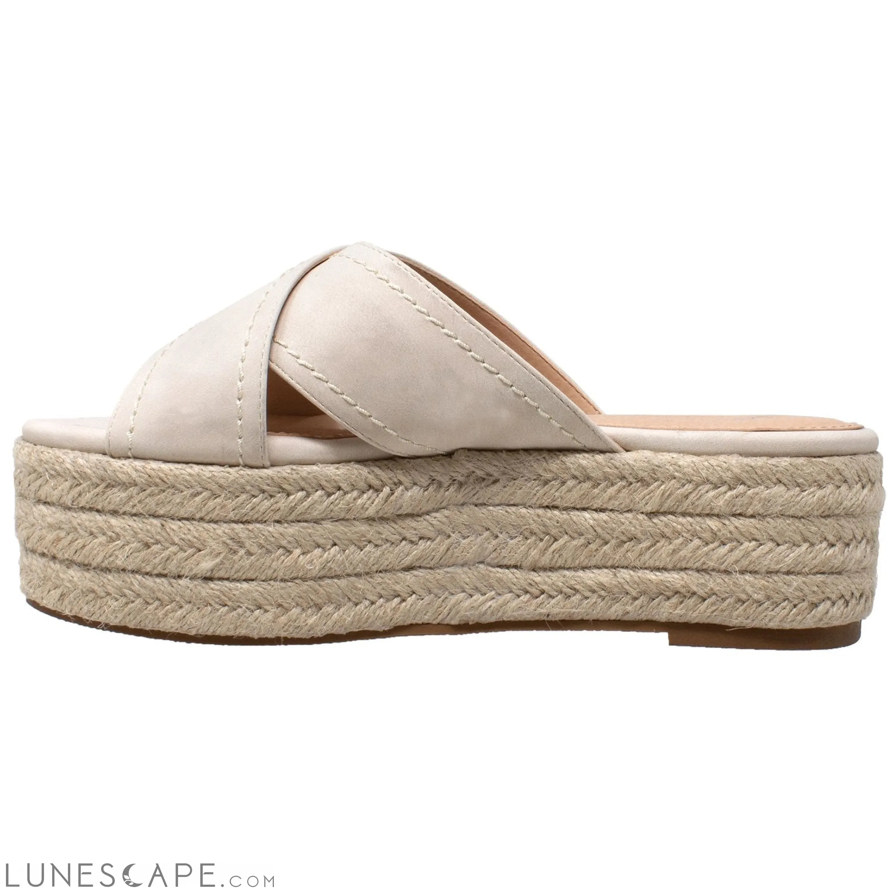 Flatform Espadrille Wedge Sandal