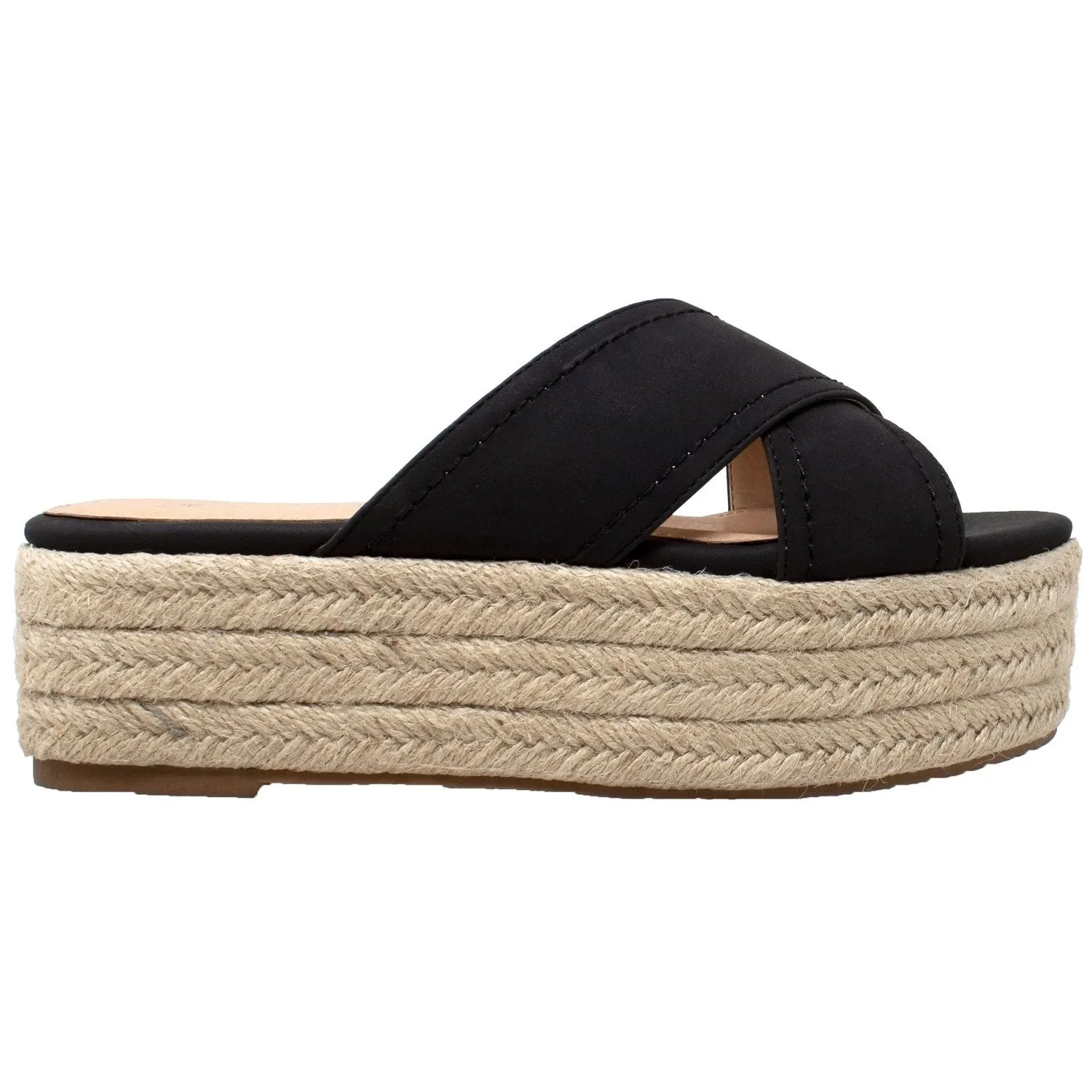 Flatform Espadrille Wedge Sandal