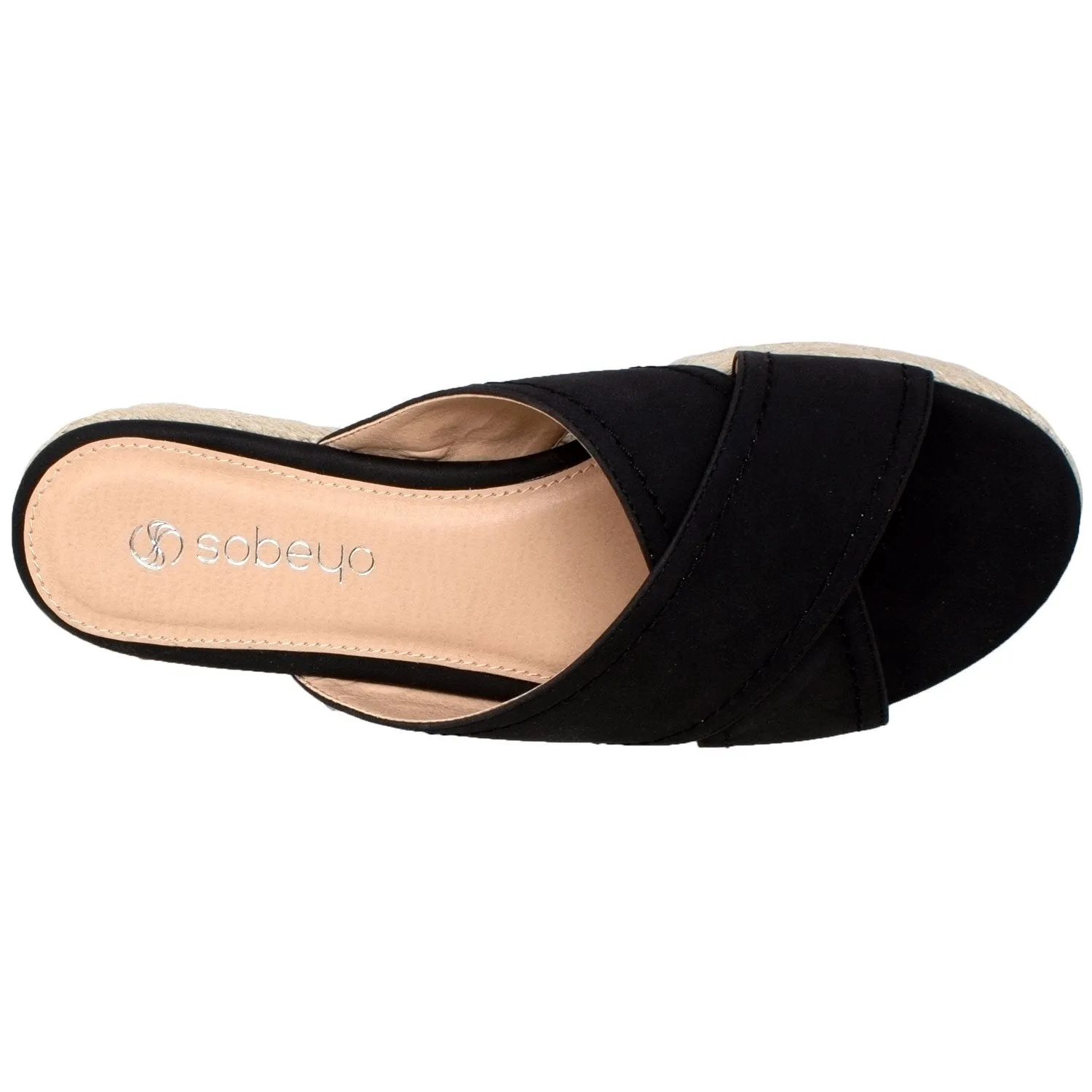 Flatform Espadrille Wedge Sandal
