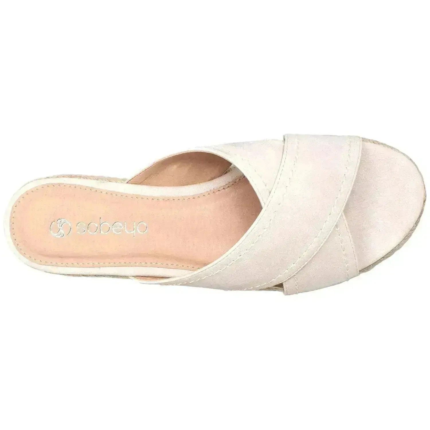 Flatform Espadrille Wedge Sandal
