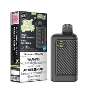 FLAVOUR BEAST BEAST MODE 8000 - WILD WHITE GRAPE ICED