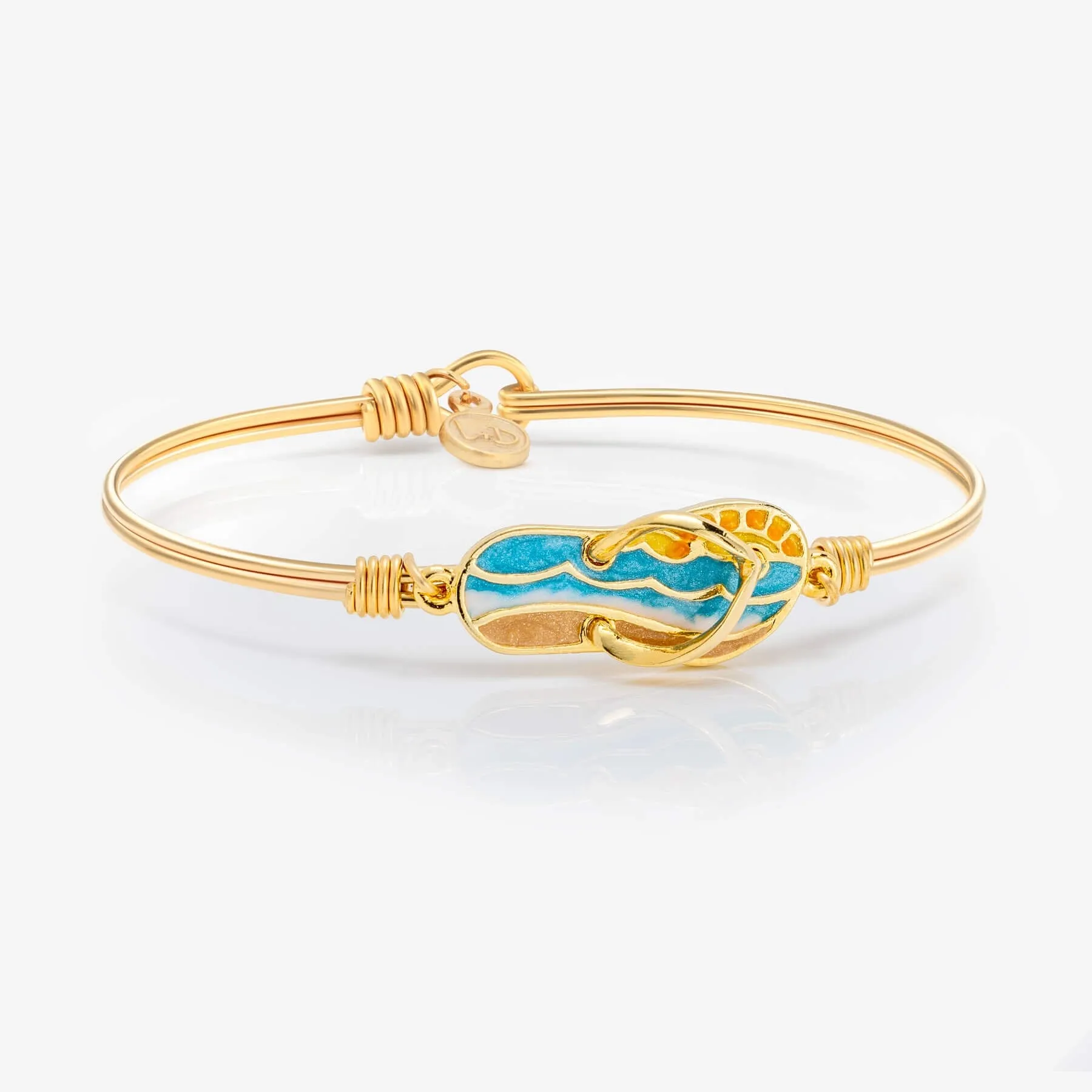 Flip Flop Bangle Bracelet