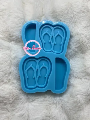 Flip Flop Straw Topper