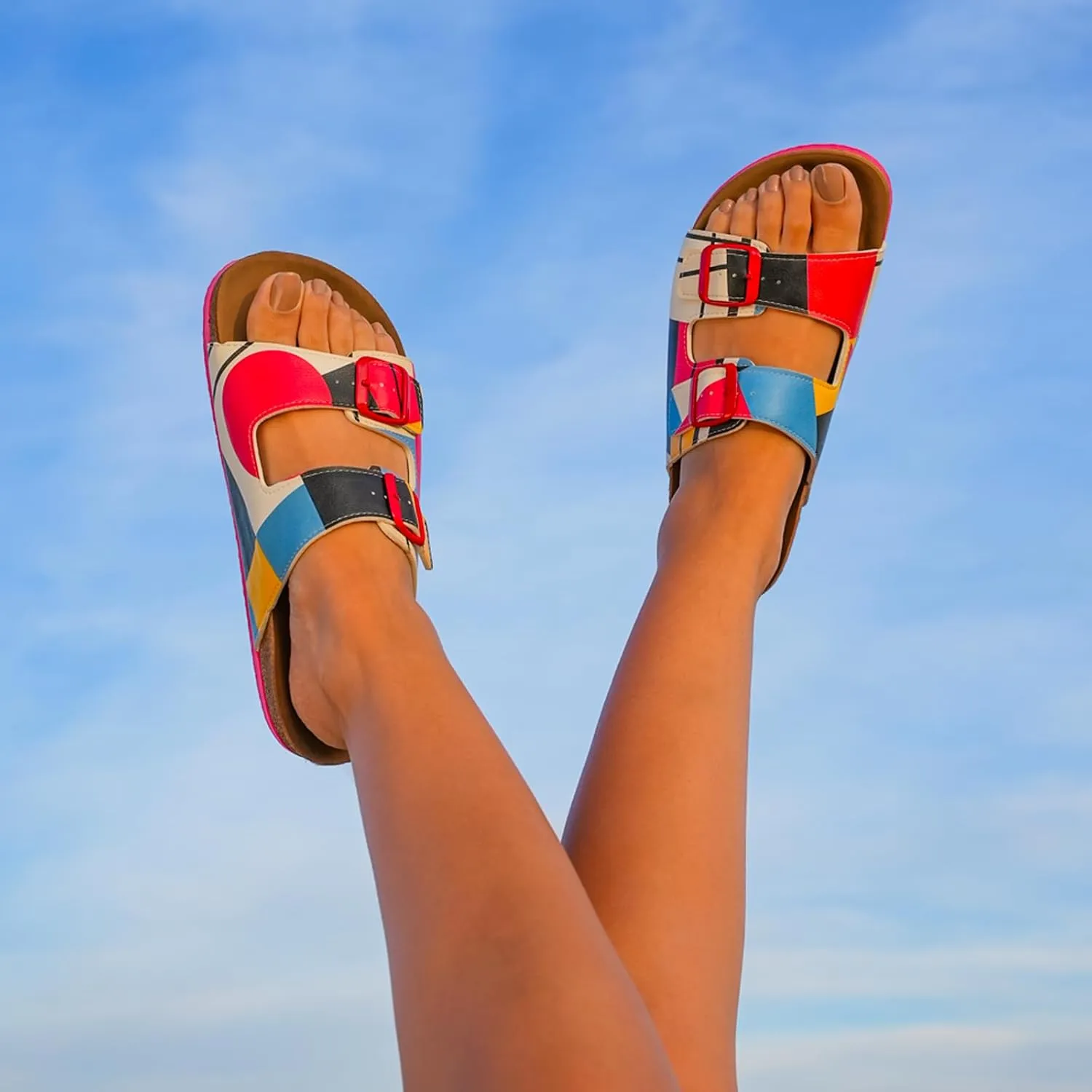 Flip Flops for Women - Vegan Leather and Handmade Thong Sandals for Women