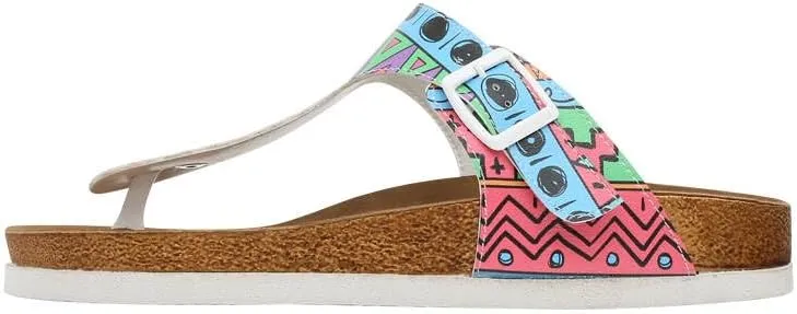 Flip Flops for Women - Vegan Leather and Handmade Thong Sandals for Women