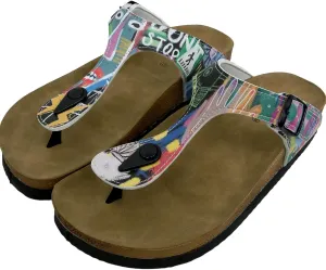 Flip Flops for Women - Vegan Leather and Handmade Thong Sandals for Women