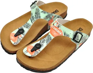 Flip Flops for Women - Vegan Leather and Handmade Thong Sandals for Women