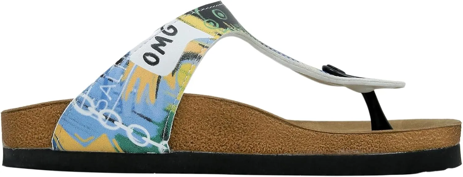 Flip Flops for Women - Vegan Leather and Handmade Thong Sandals for Women