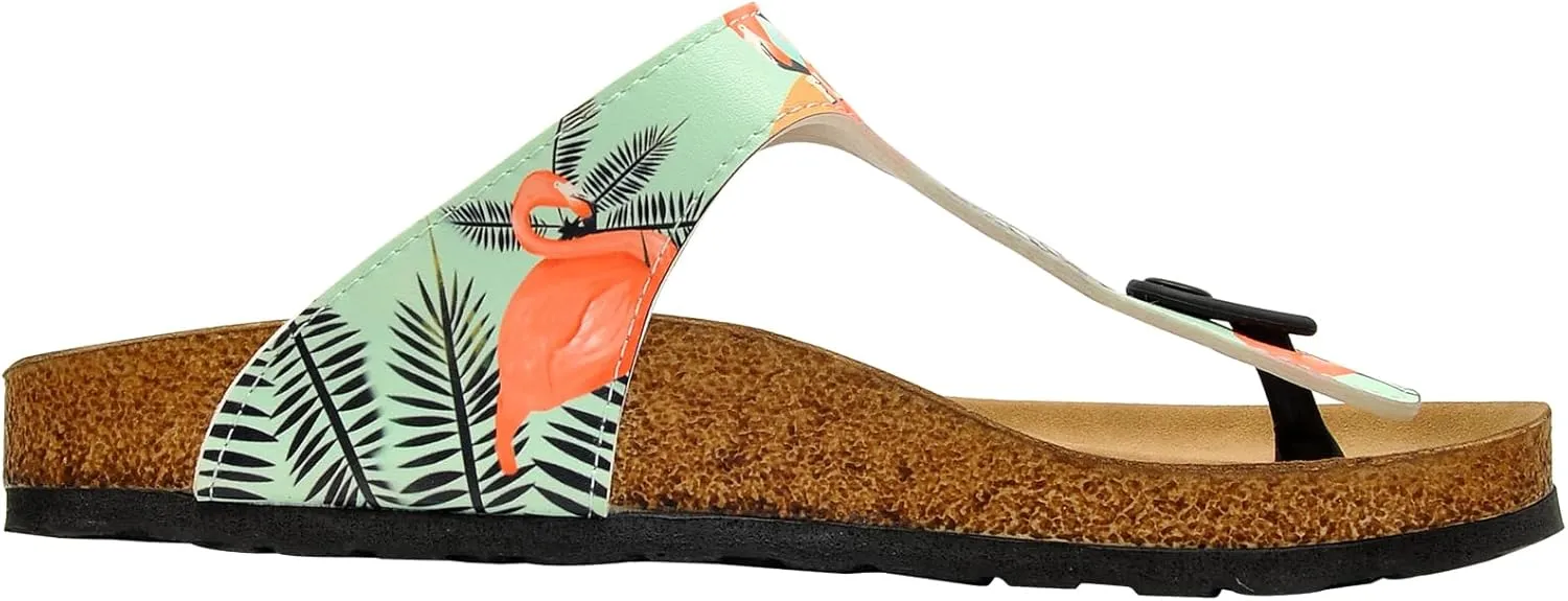 Flip Flops for Women - Vegan Leather and Handmade Thong Sandals for Women