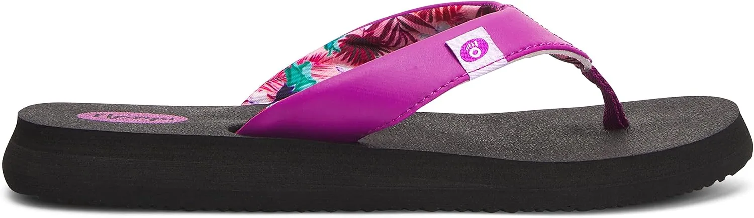 Floopi Flip Flops for Women Flat Yoga Mat Thong Womens Sandals Ladies Beach Sandals with Indoor & Outdoor Anti Skid Soles