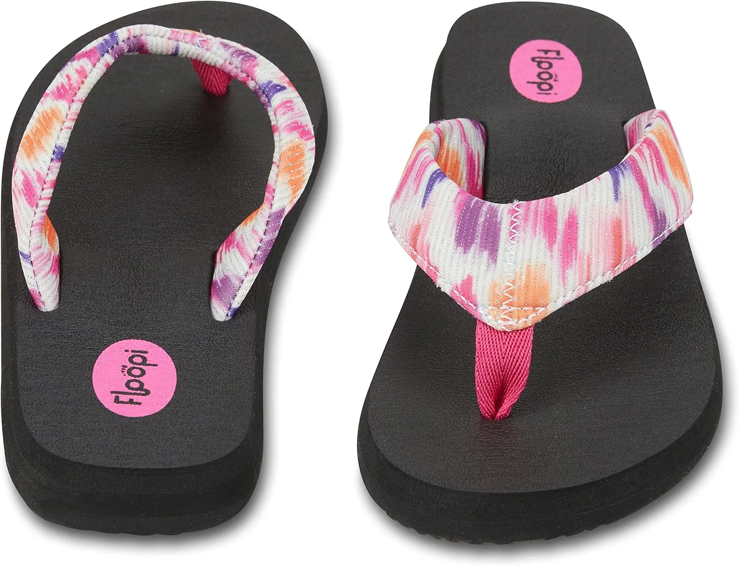 Floopi Flip Flops for Women Flat Yoga Mat Thong Womens Sandals Ladies Beach Sandals with Indoor & Outdoor Anti Skid Soles
