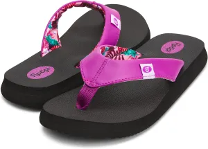 Floopi Flip Flops for Women Flat Yoga Mat Thong Womens Sandals Ladies Beach Sandals with Indoor & Outdoor Anti Skid Soles