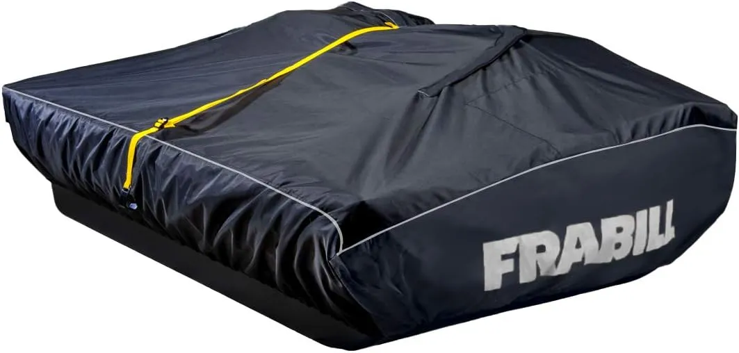 FRABILL Ice Shelter Transport Cover | Transport Cover for Ice Fishing Shelters for Ice Hunter Shelters & Previous Versions of Flip-Over Shelters, Black, Large, FRBS6406