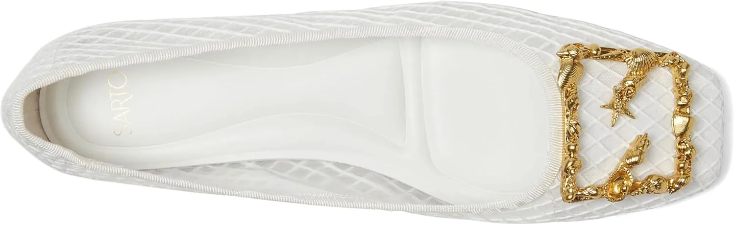 Franco Sarto Women's A-flexa Amaya Ballet 11 Flat