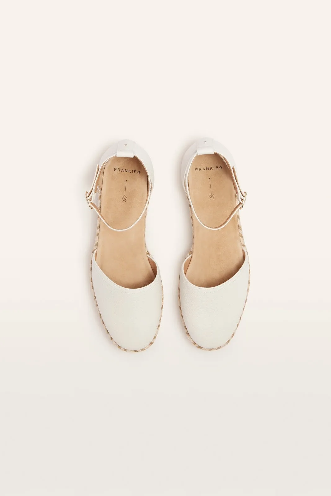 FRANKIE4 - Kit Chalk Tumbled Sandal