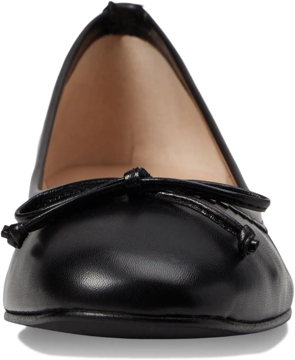 French Sole Jasmine - Flats for Women - Closed Toe - Rubber Outsole - Leather Lining - Microfiber Footbed