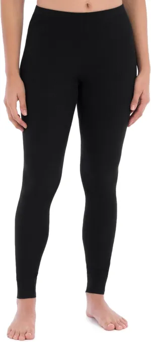 Fruit of the Loom womens Micro Waffle Thermal Bottom