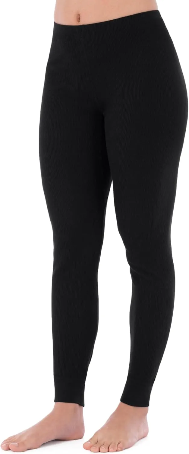 Fruit of the Loom womens Micro Waffle Thermal Bottom