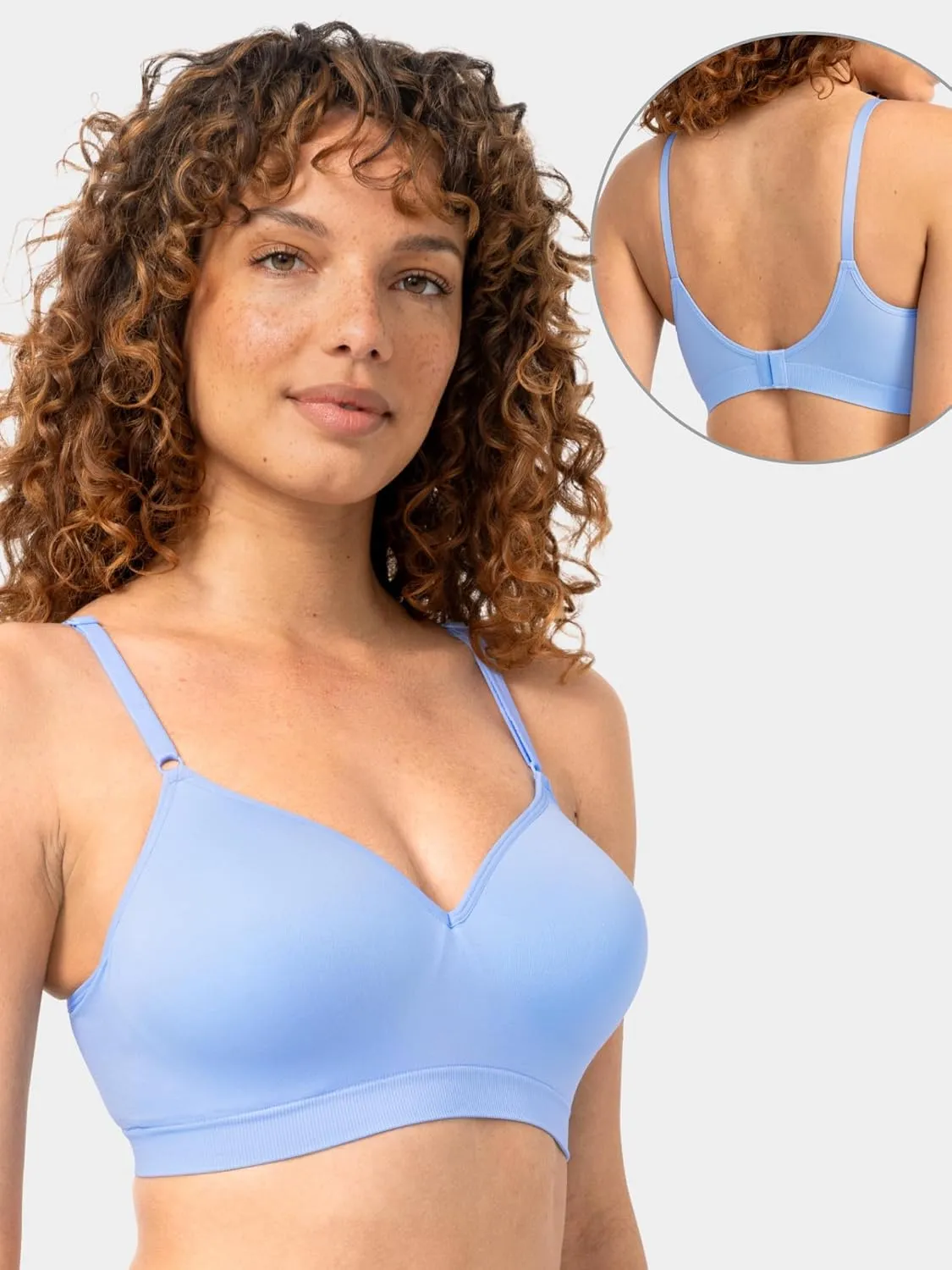 Fruit of the Loom Women's Seamless Wire Free Push-up Bra