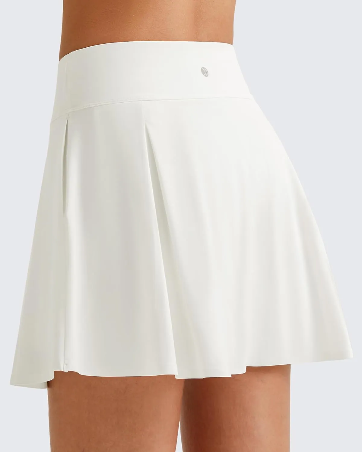 G4Free Women Tennis Skirts Athletic High Waisted Golf Skorts with 4 Pockets Inner Shorts for Pickleball Workout