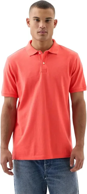 GAP Men's Stretch Pique Polo Shirt
