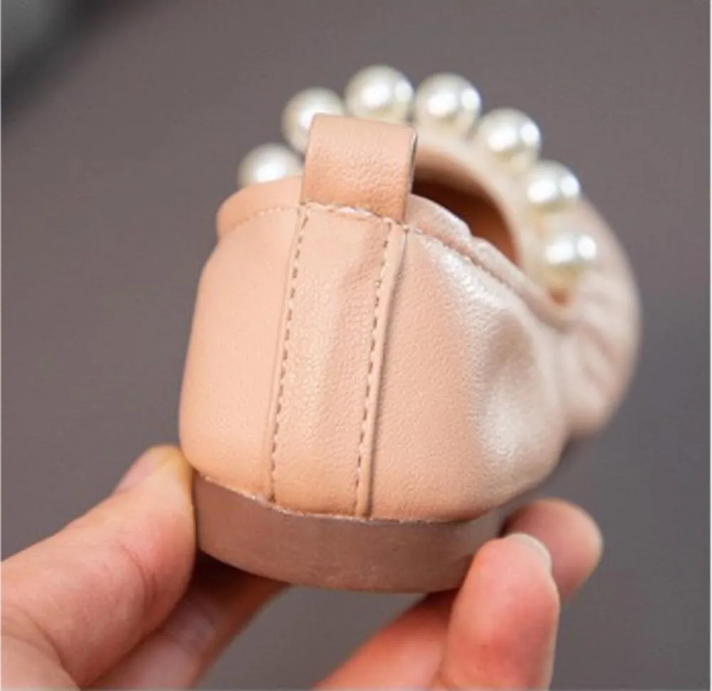 Girls Adorable Mary Jane Ballet Flats Party School Wedding Princess Dress Shoes