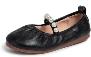 Girls Adorable Mary Jane Ballet Flats Party School Wedding Princess Dress Shoes