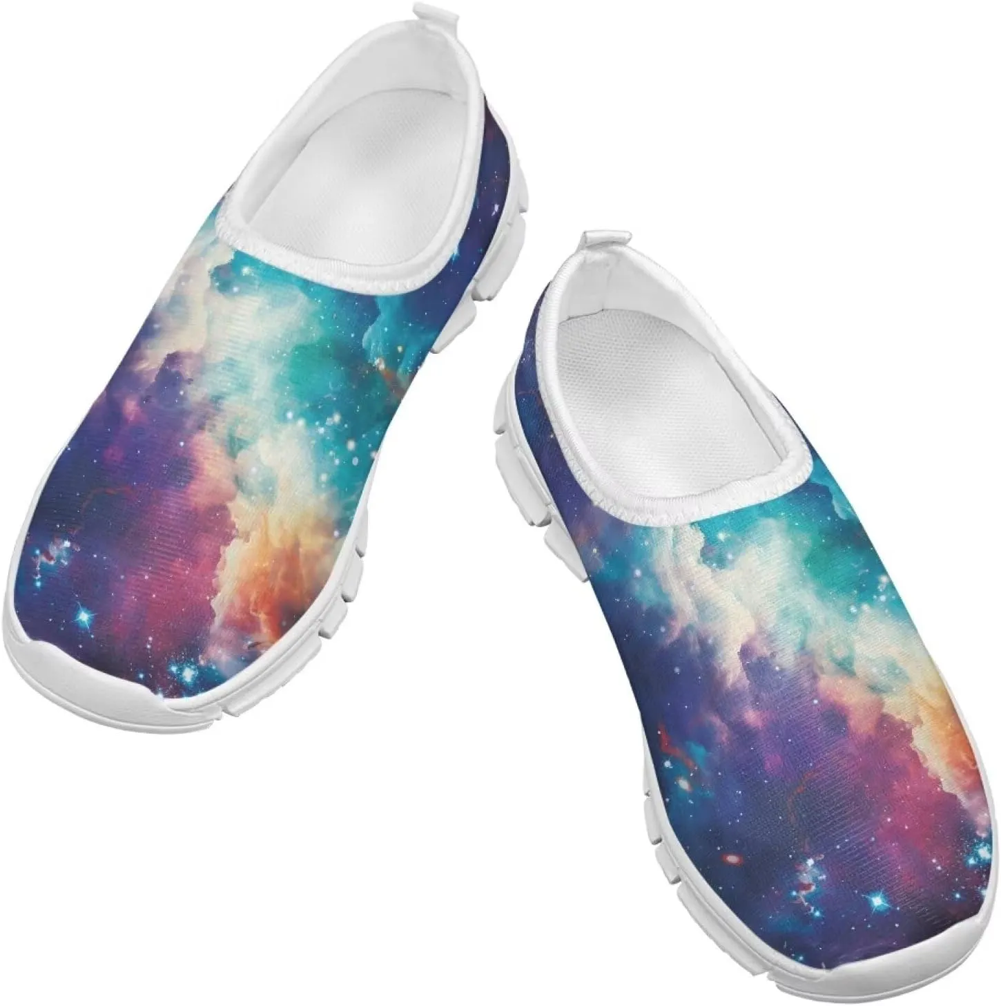 Girls Mesh Slip On Shoes Boys Casual Sneakers