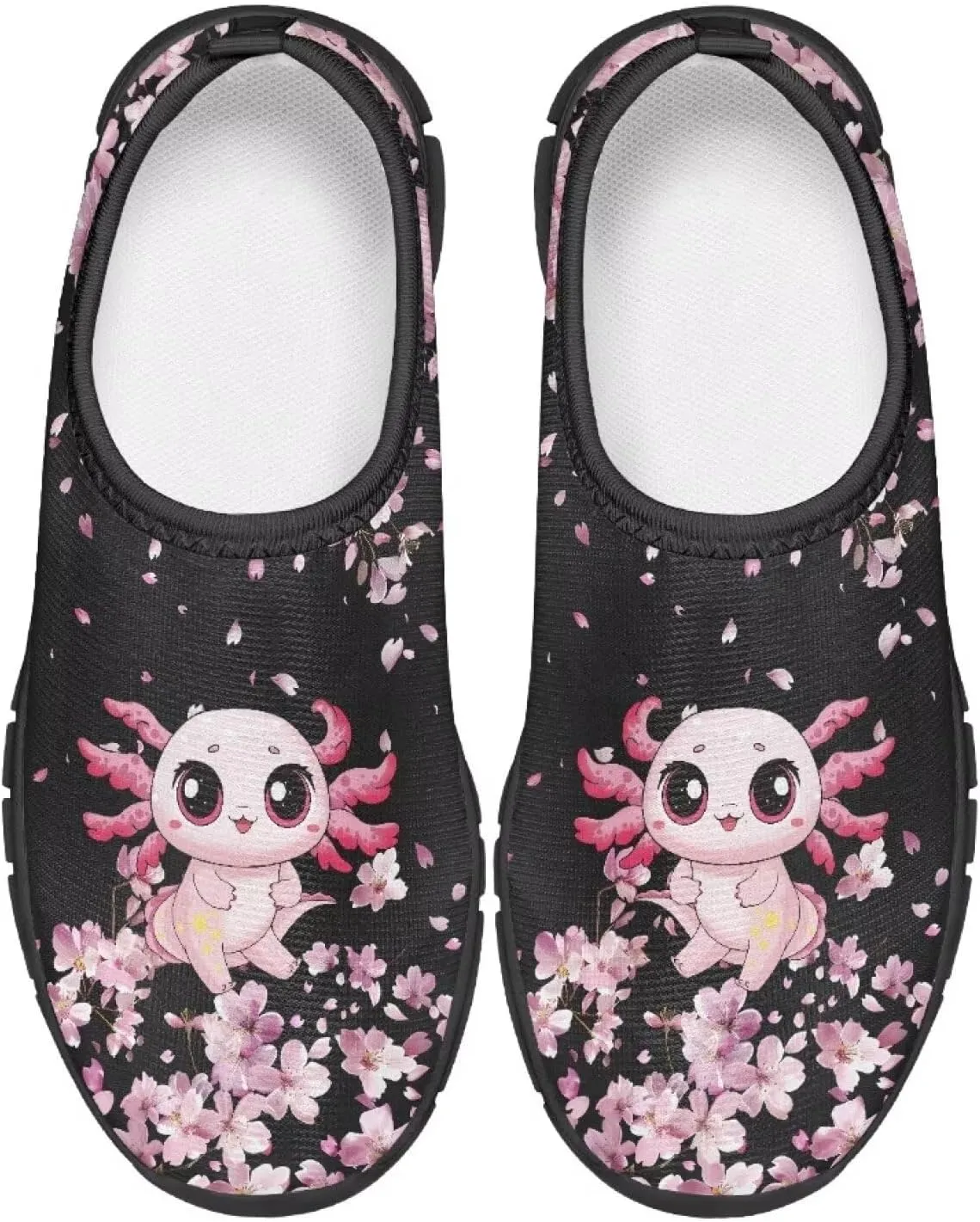 Girls Slip On Shoes Breathable Mesh Wide Little Casual Sneakers