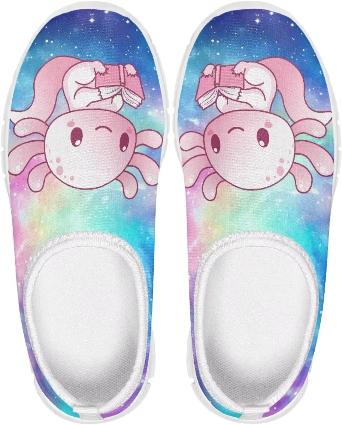 Girls Slip On Shoes Breathable Teen Girl Tennis Shoes for Outdoor Activities