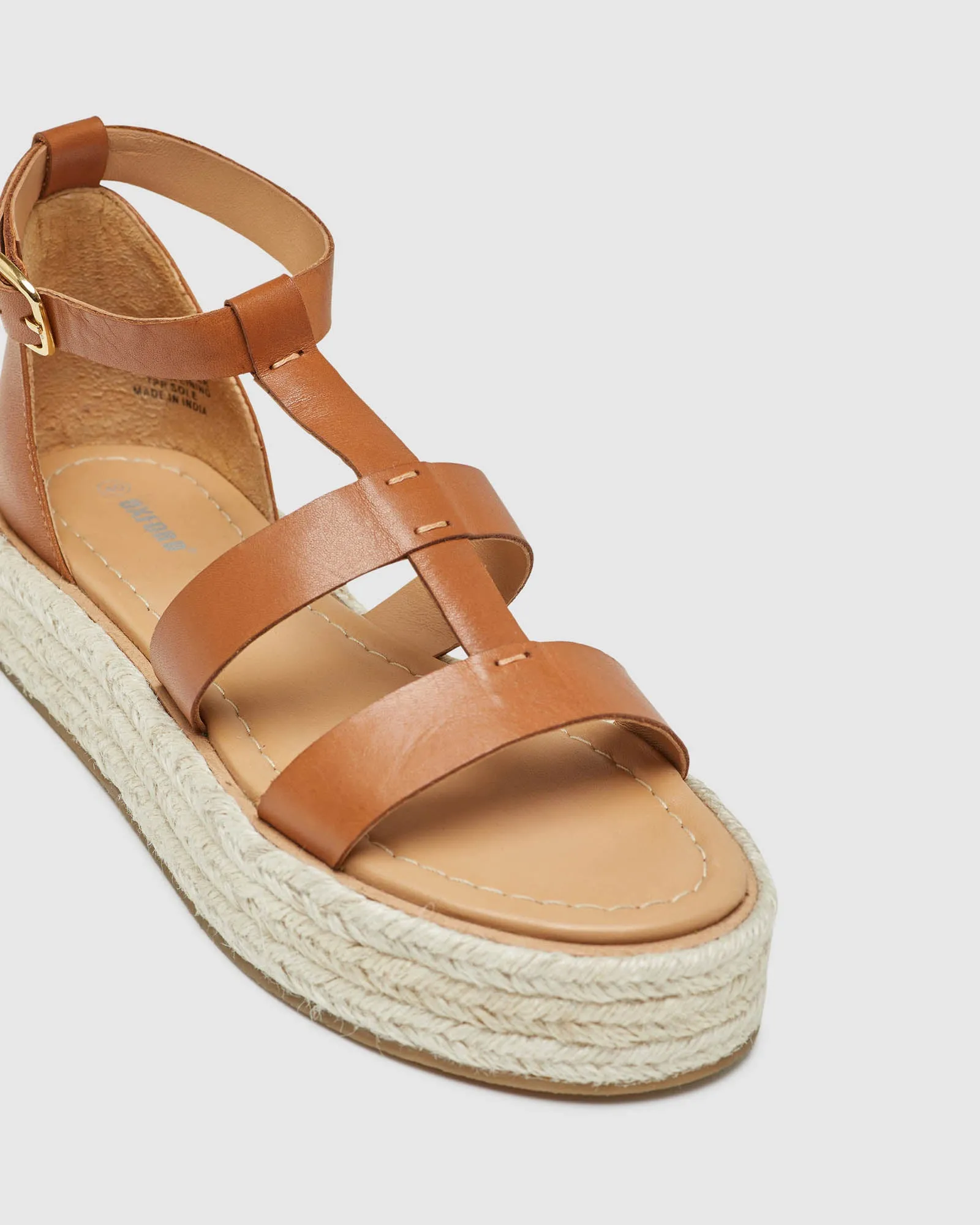 Glinda Leather Espadrille