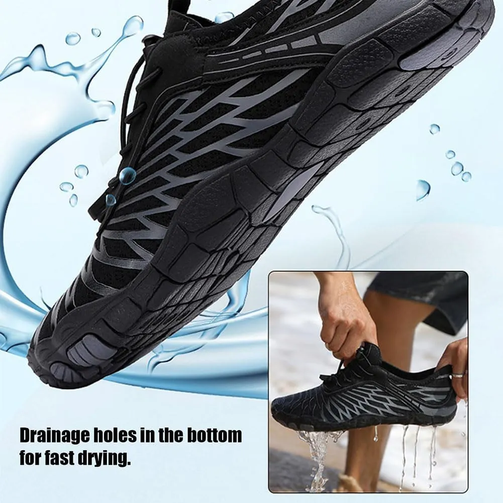 Grounded Barefoot Footwear for Women Men with Neuropathy, Hike Barefoot Shoes for Neuropathy, Wide Toe Box & Non-Slip